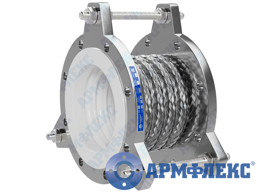 Компенсатор PTFE в оплетке КФ ARM/01 ФОКА, Армфлекс