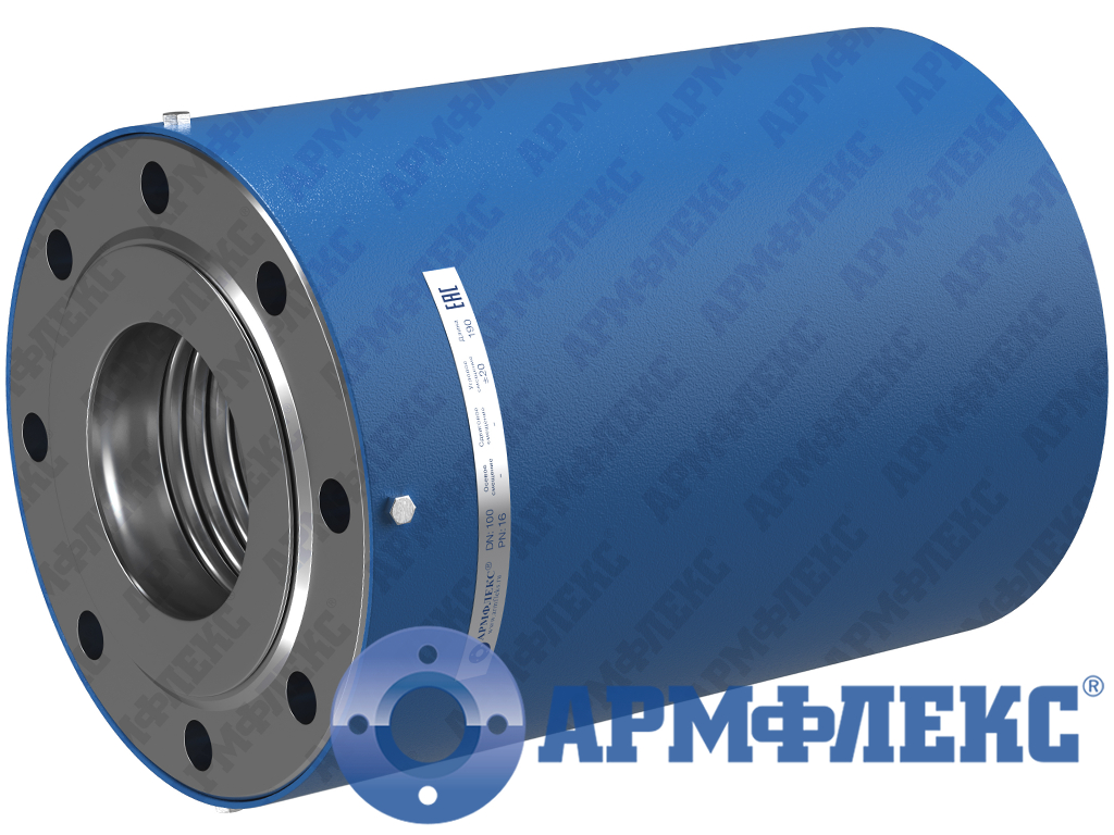 Компенсатор сильфонный поворотный фланцевый с защитным кожухом КСП ARM ФК, Армфлекс