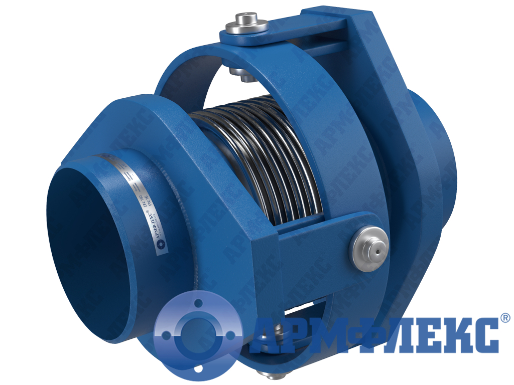 Компенсатор сильфонный поворотный под приварку с карданным устройством КСП ARM ПО, Армфлекс