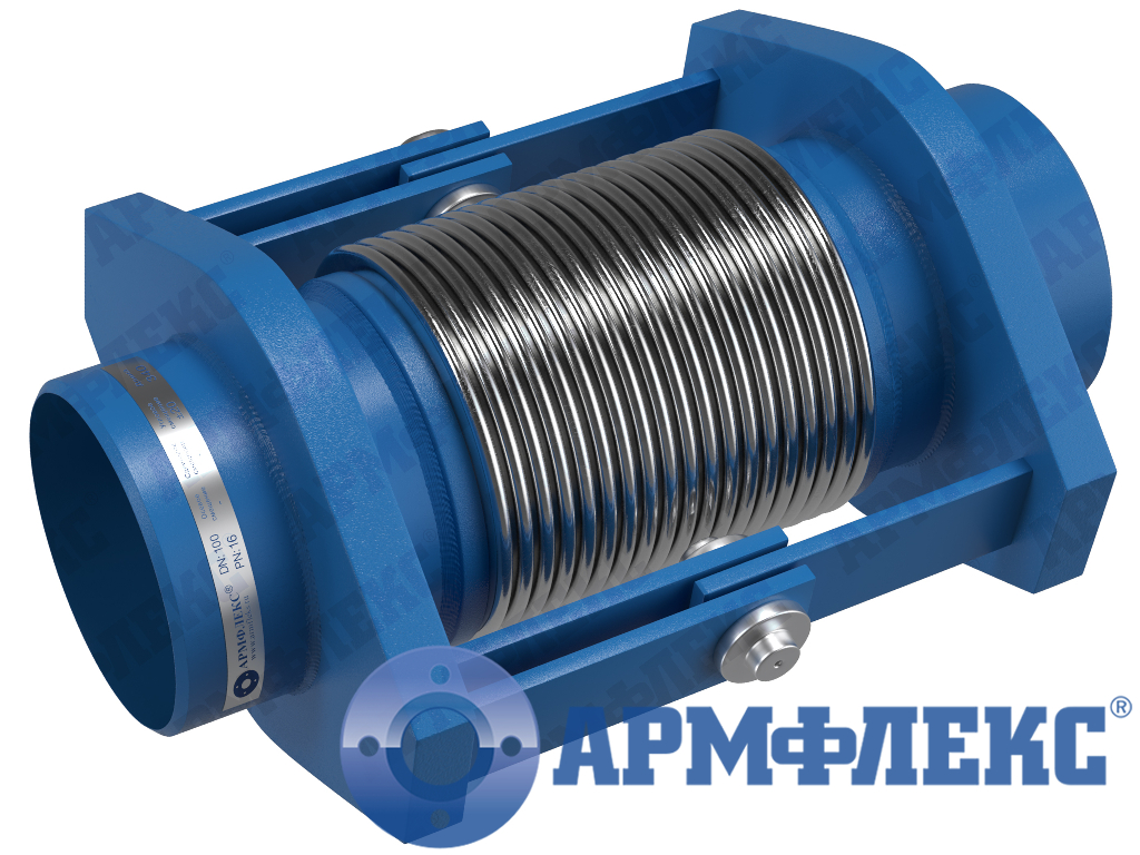Компенсатор сильфонный поворотный под приварку с поворотным устройством КСП ARM ПО, Армфлекс