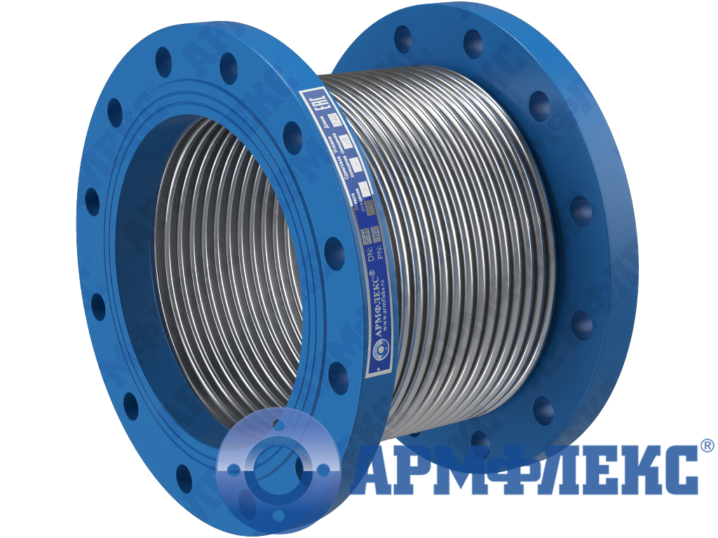 Компенсатор сильфонный поворотный с приварными фланцами КСП ARM Ф, Армфлекс Компенсатор сильфонный поворотный с приварными фланцами КСП ARM Ф, Армфлекс
