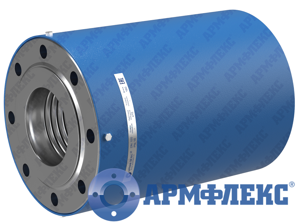 Компенсатор сильфонный сдвиговый фланцевый с защитным кожухом КСС ARM ФК, Армфлекс