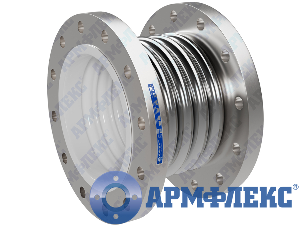 Компенсатор сильфонный сдвиговый с футеровкой PTFE КСС ARM ФФП, Армфлекс