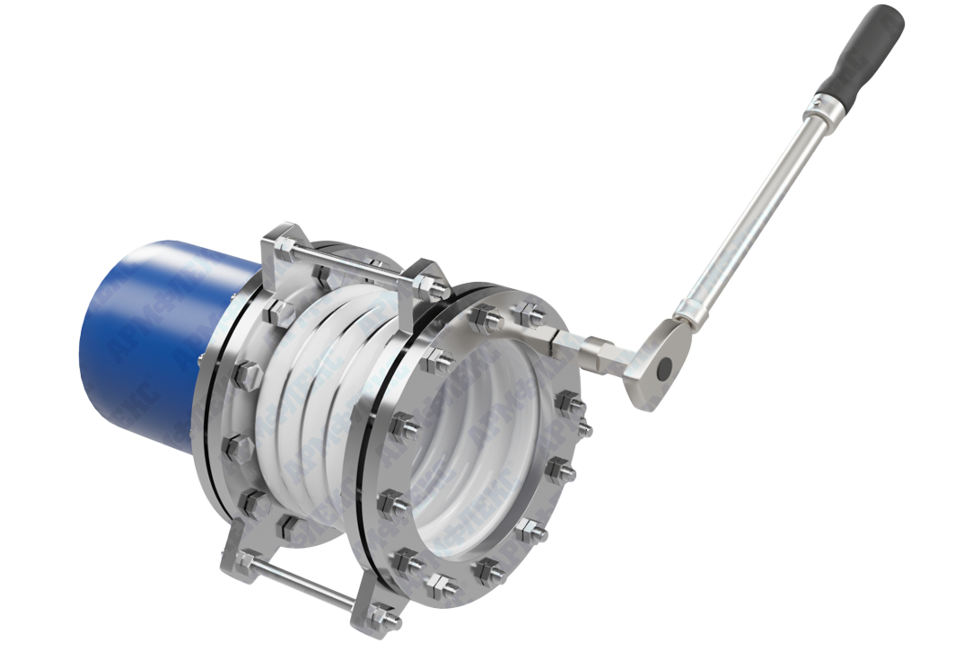 Затяжка крепежных болтов монтаж фторопластовых компенсаторов PTFE (ПТФЭ), Армфлекс